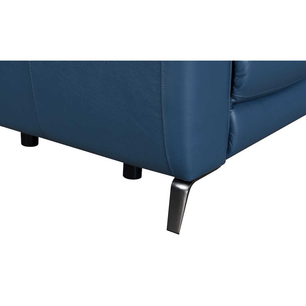 Sansa Power Reclining Console Loveseat - Ocean