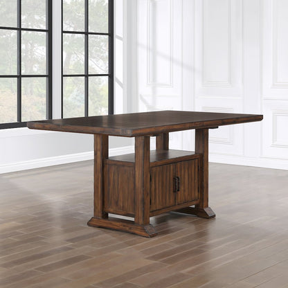 Auburn Storage Counter Table