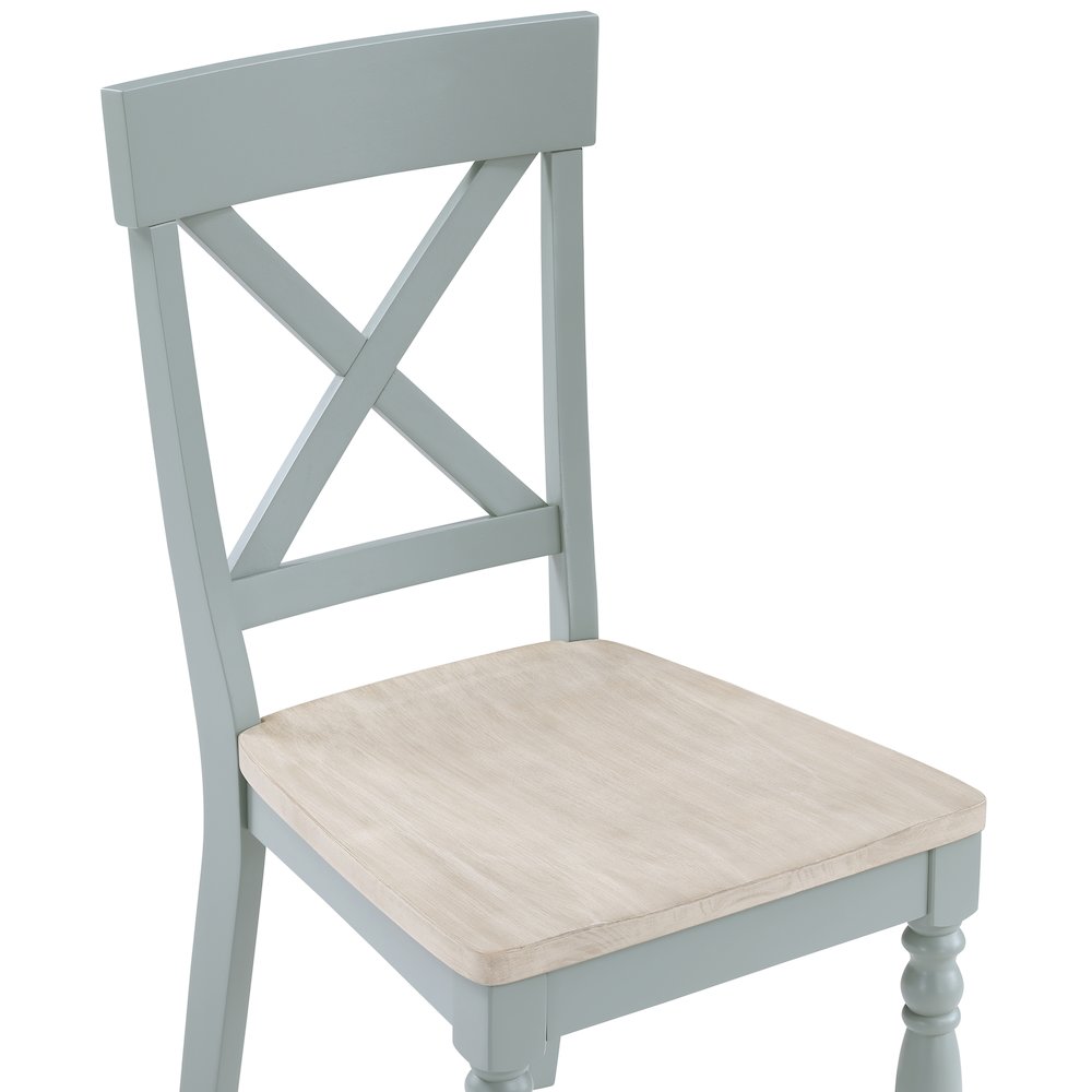 Darcy 5pc Dining Set Green