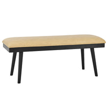 Vida 49″ Sand Vegan Leather Dining Bench