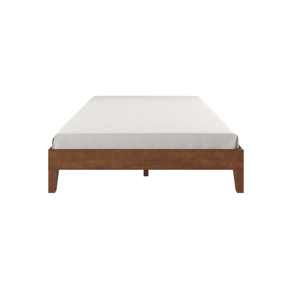 Nix Solid Wood Full Platform bed, Natural
