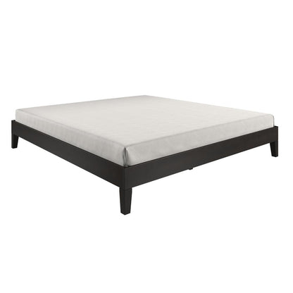 Nix King Platform Bed Black