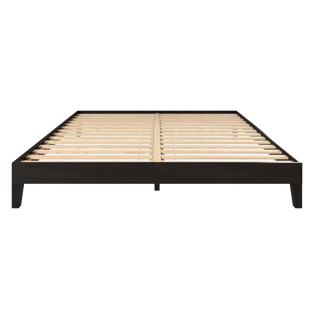 Nix King Platform Bed Black