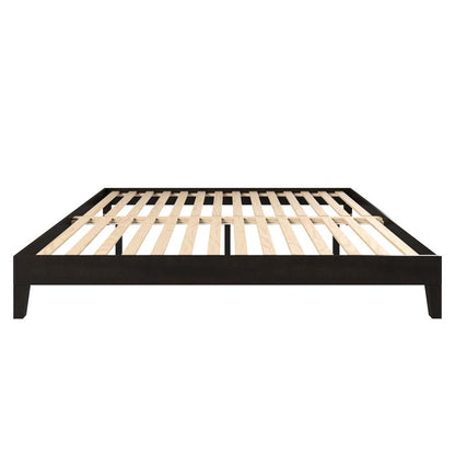 Nix King Platform Bed Black