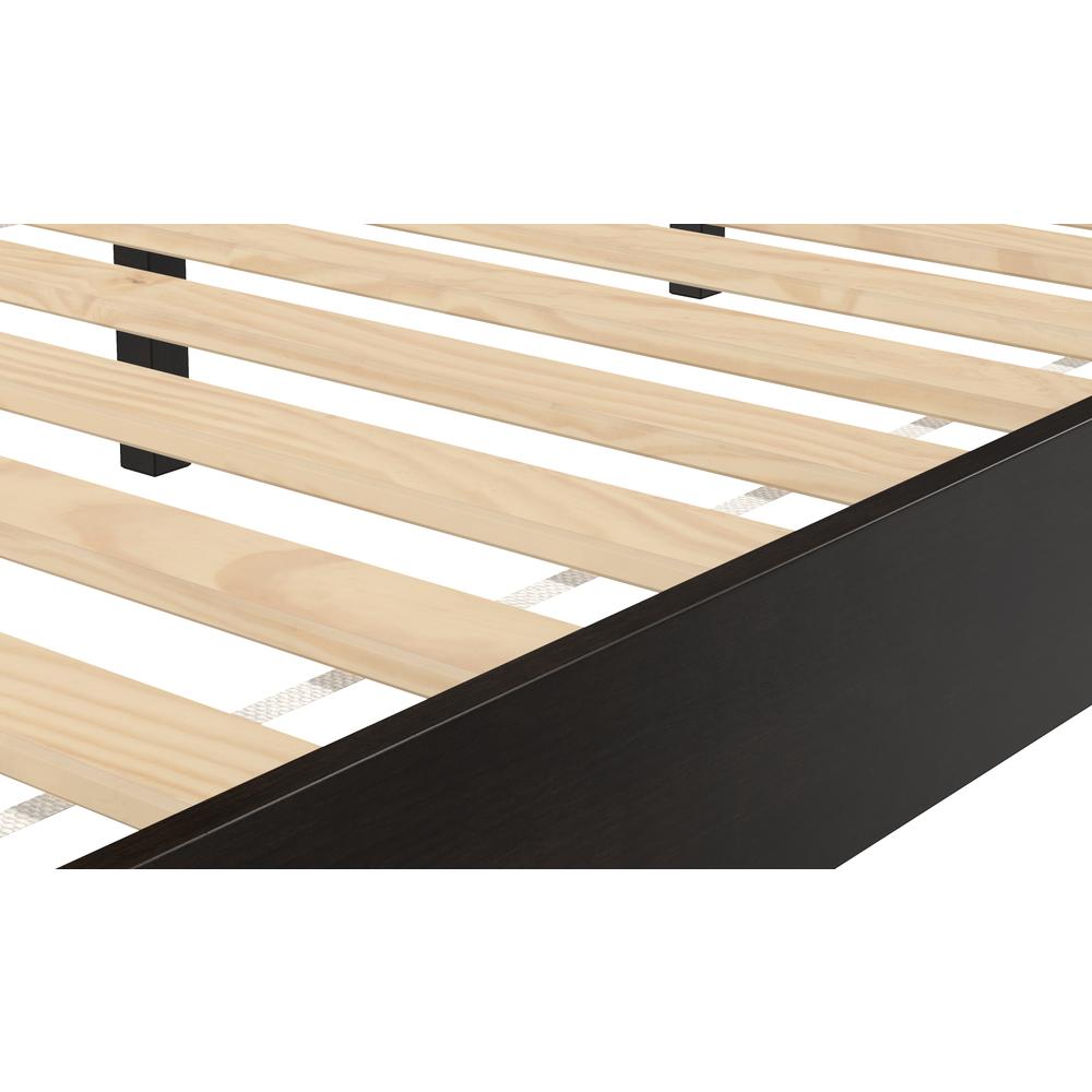 Nix King Platform Bed Black