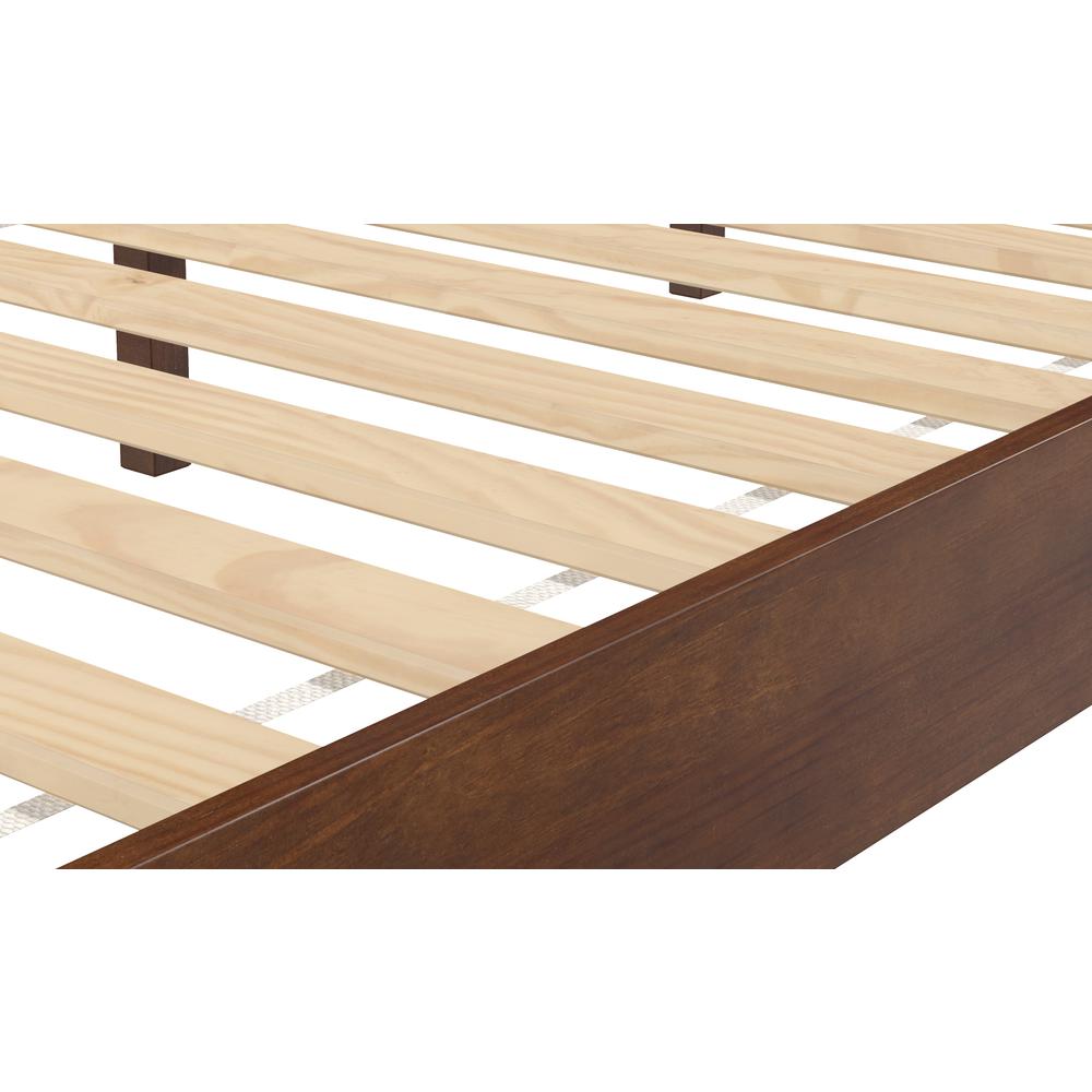 Nix Solid Wood King Platform Bed, Natural