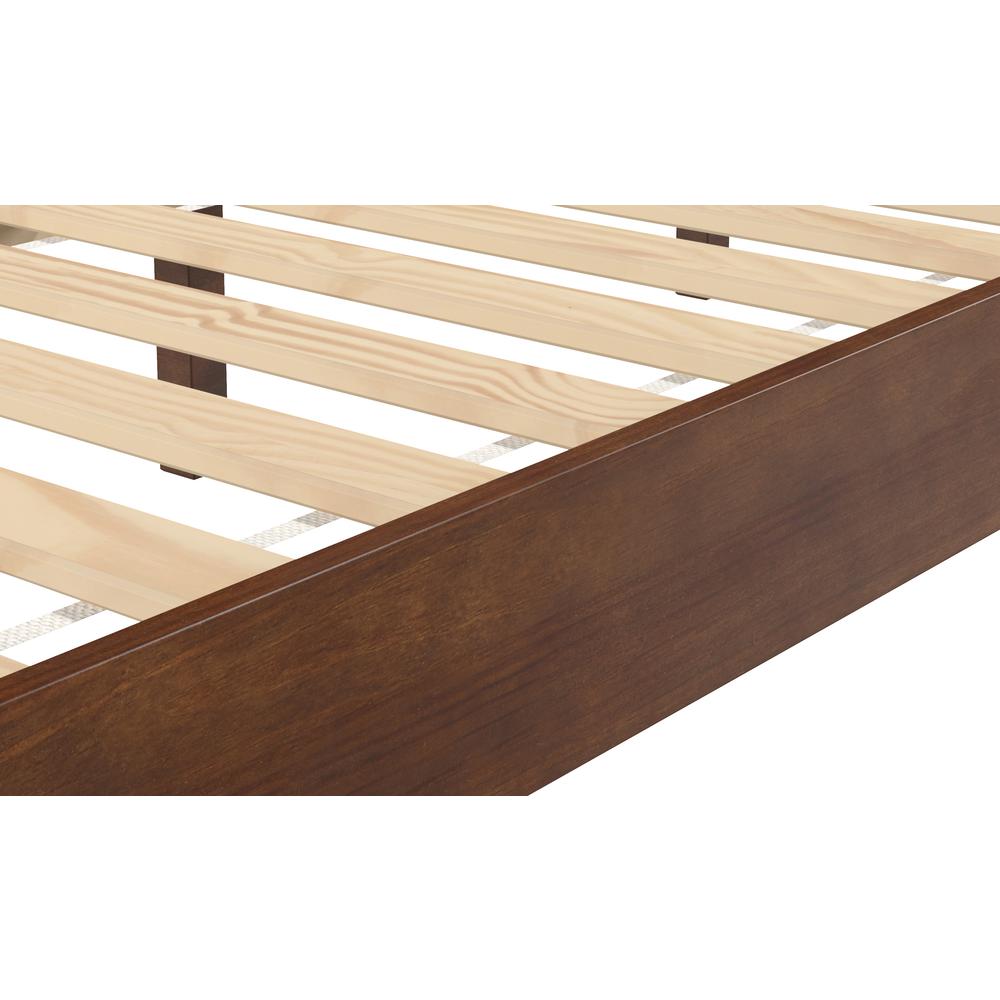 Nix Solid Wood Queen Platform Bed, Natural