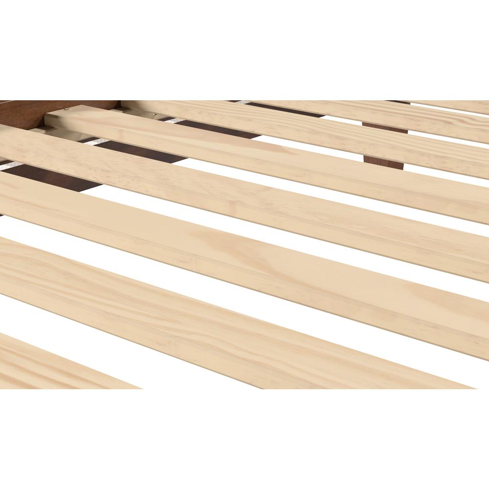 Nix Solid Wood Twin Platform Bed, Natural