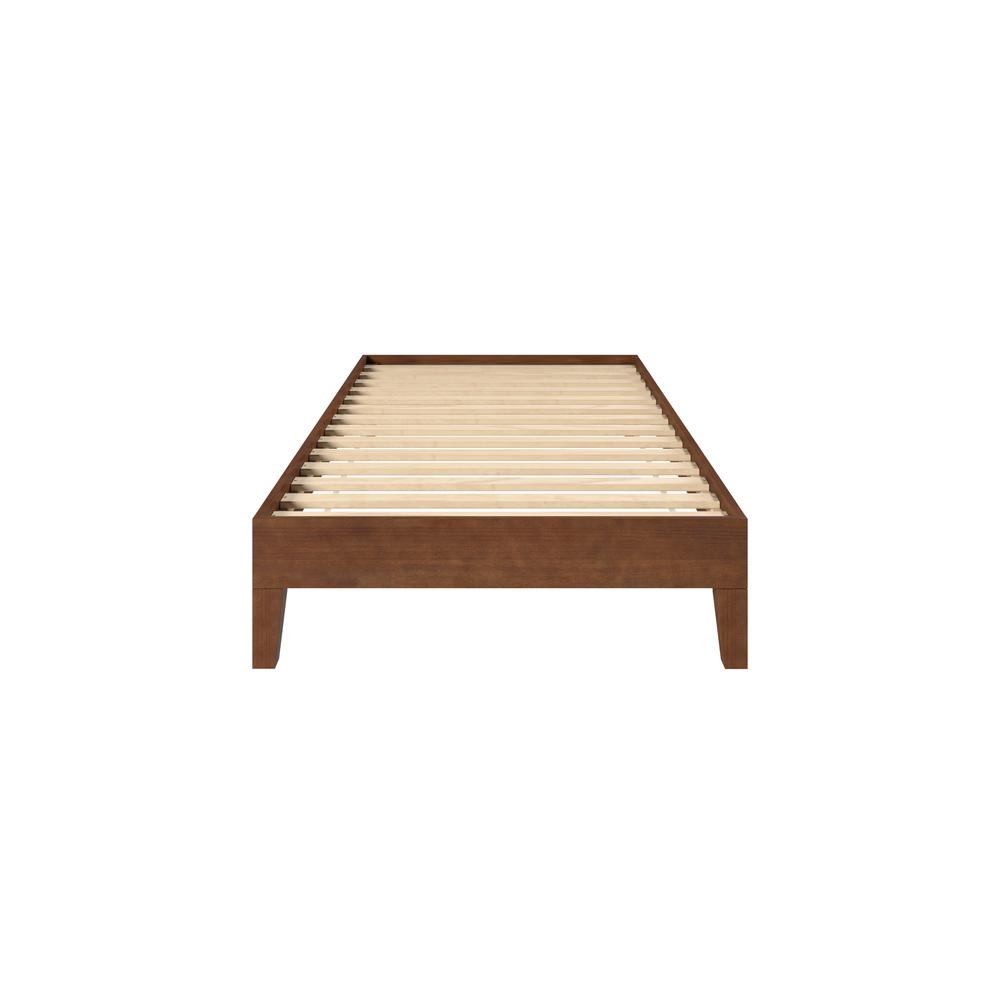 Nix Solid Wood Twin Platform Bed, Natural