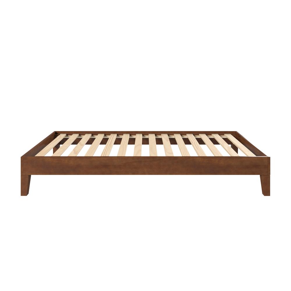 Nix Solid Wood Twin Platform Bed, Natural