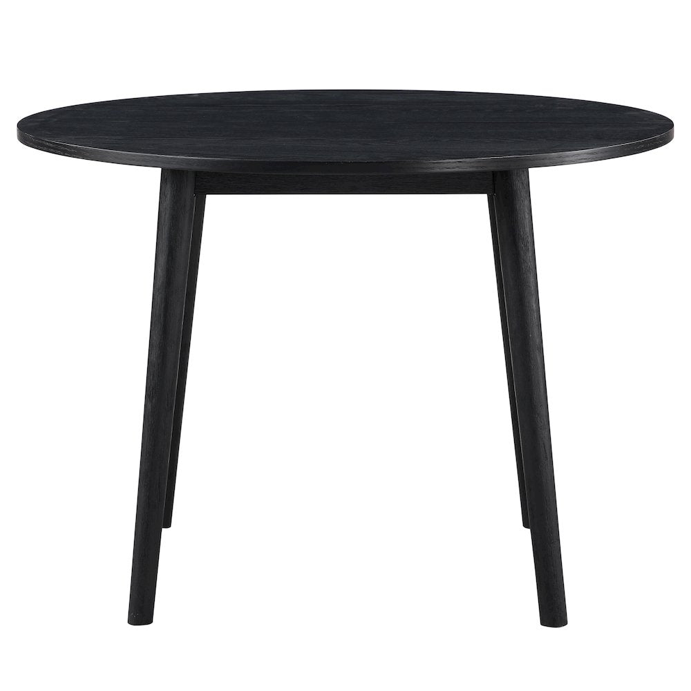 Willow Black Round Table