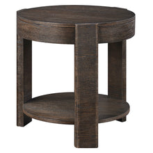 Salina Espresso Round Occasional Set wit