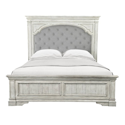 Highland Park King Bed Ivory