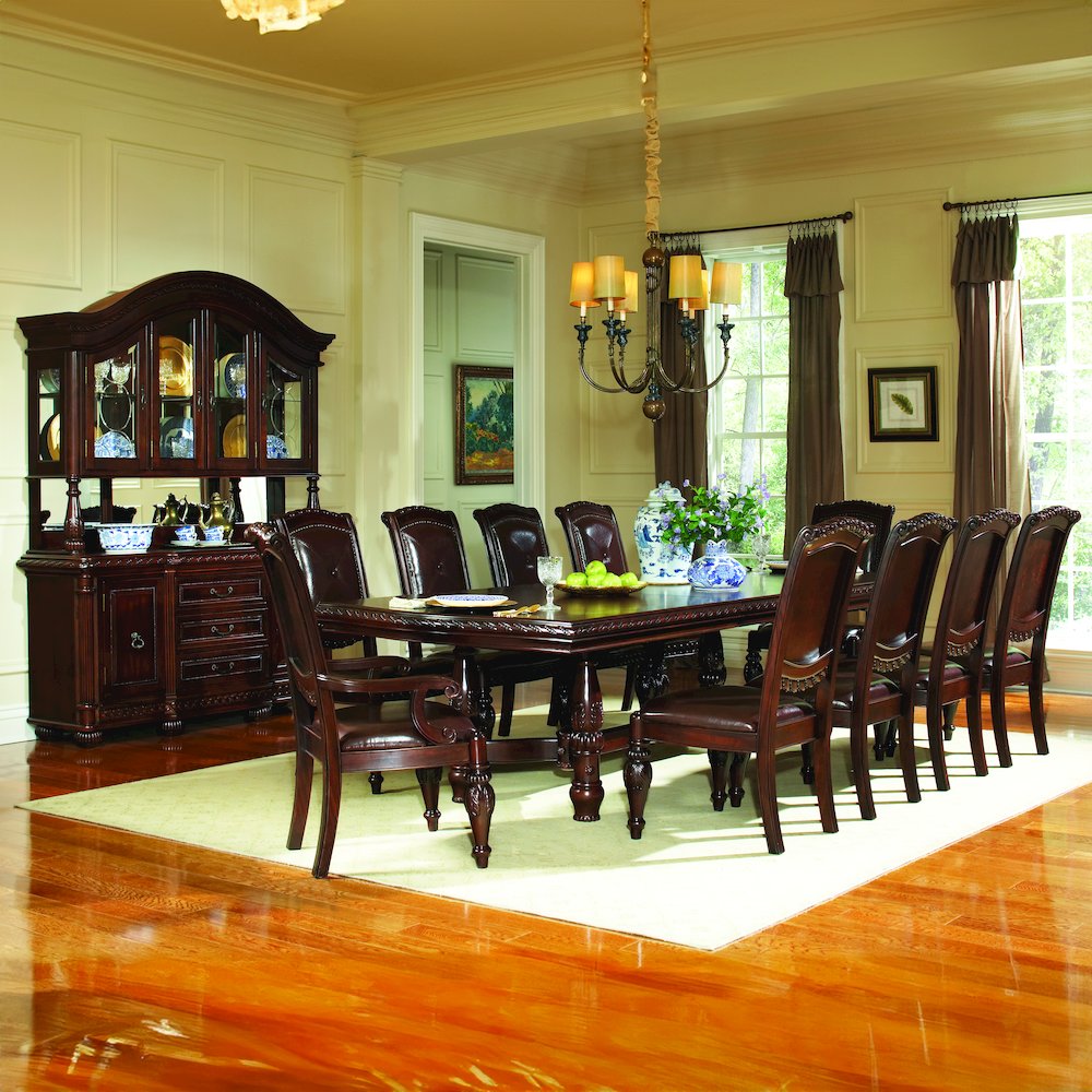 Antoinette Ped Table w/24" Leaf