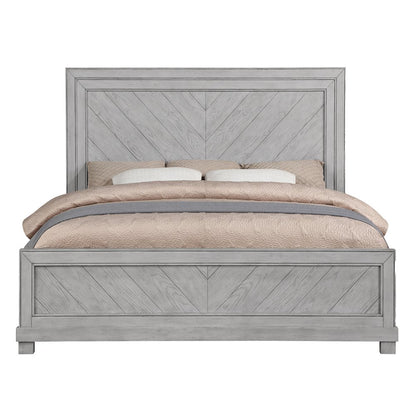 Montana Queen Bed, Gray