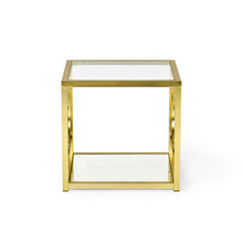 Olympia End Table Gold