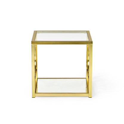 Olympia End Table Gold