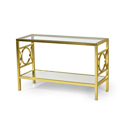 Olympia Sofa Table Gold
