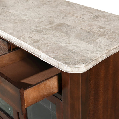 Marseille Marble Top Sideboard