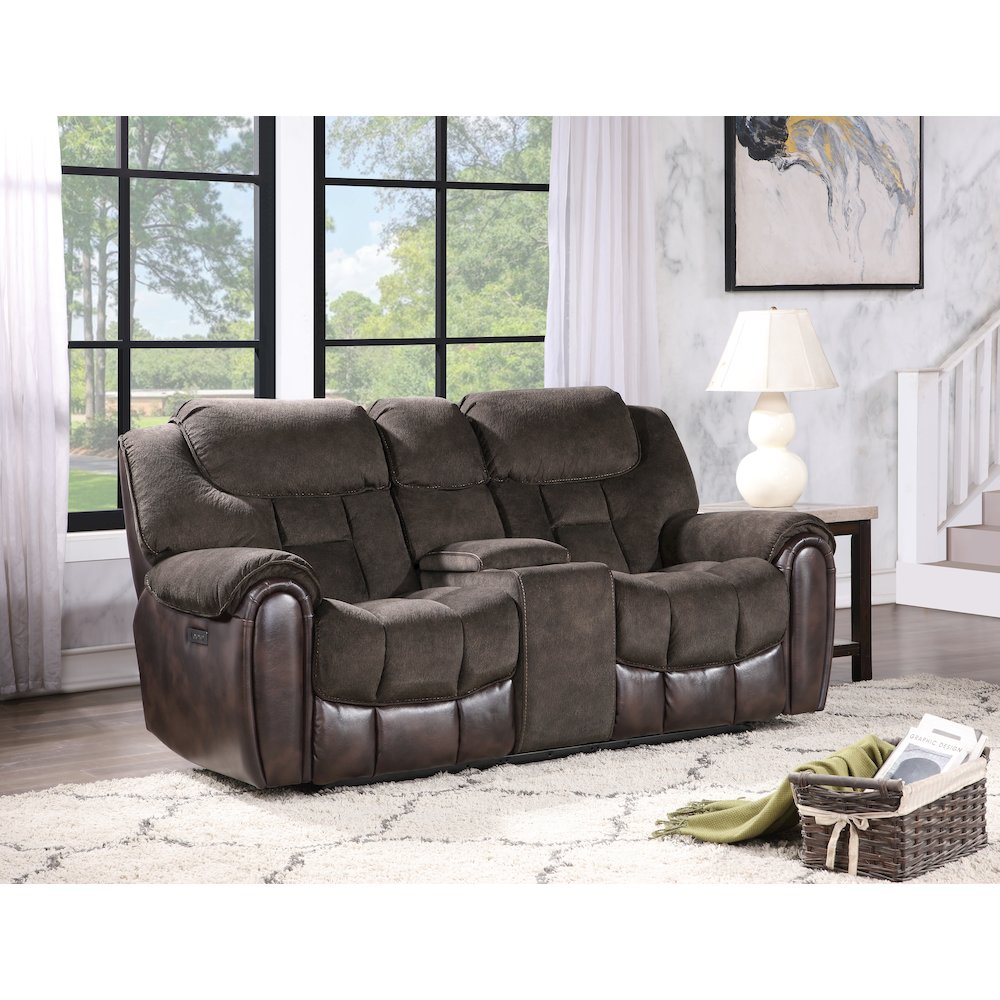 Apollo Pwr/Pwr Console Loveseat