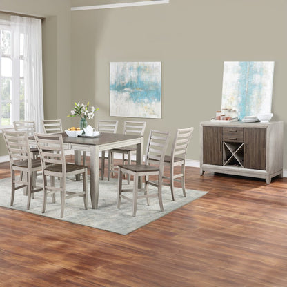 Abacus 10pc Counter Dining Set