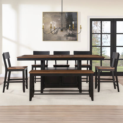 Bermuda 6-Piece Counter Dining Set