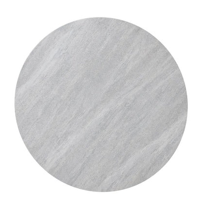 Keyla Faux-Marble Round Cocktail Table