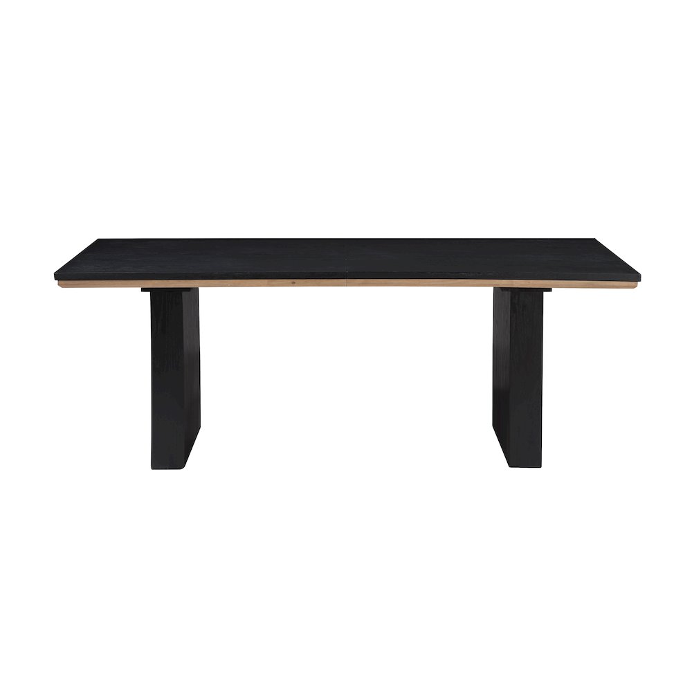 Magnolia 80-96" Dining Table w/16" Leaf, Black