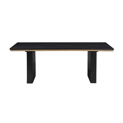 Magnolia 80-96" Dining Table w/16" Leaf, Black