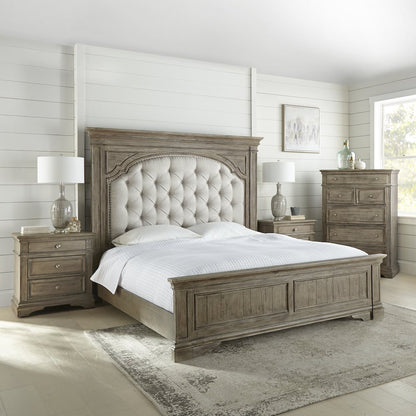 Highland Park King Bed Driftwood