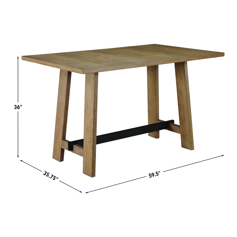 Aubrey Brown 5pc Counter Set