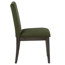 Evan Green Velvet Side Chair