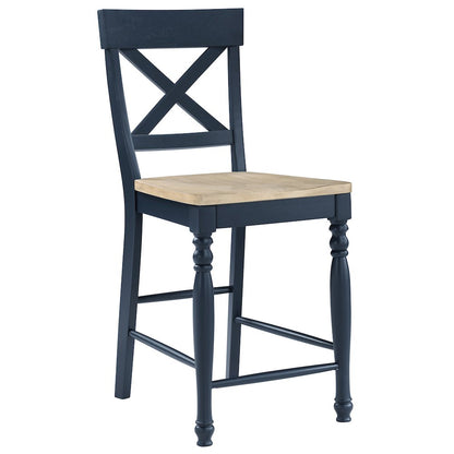 Darcy 5pc Counter Dining Set Blue