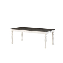 Joanna Two tone 7pc dining w bench