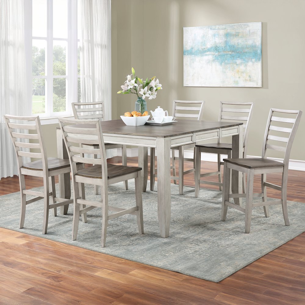 Abacus 7pc Counter Dining Set