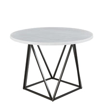 Ramona White Marble Top Round