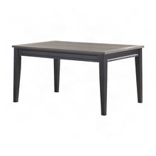 Mango and Rubberwood Rectangle Dining Table with Sturdy Frame, Brown