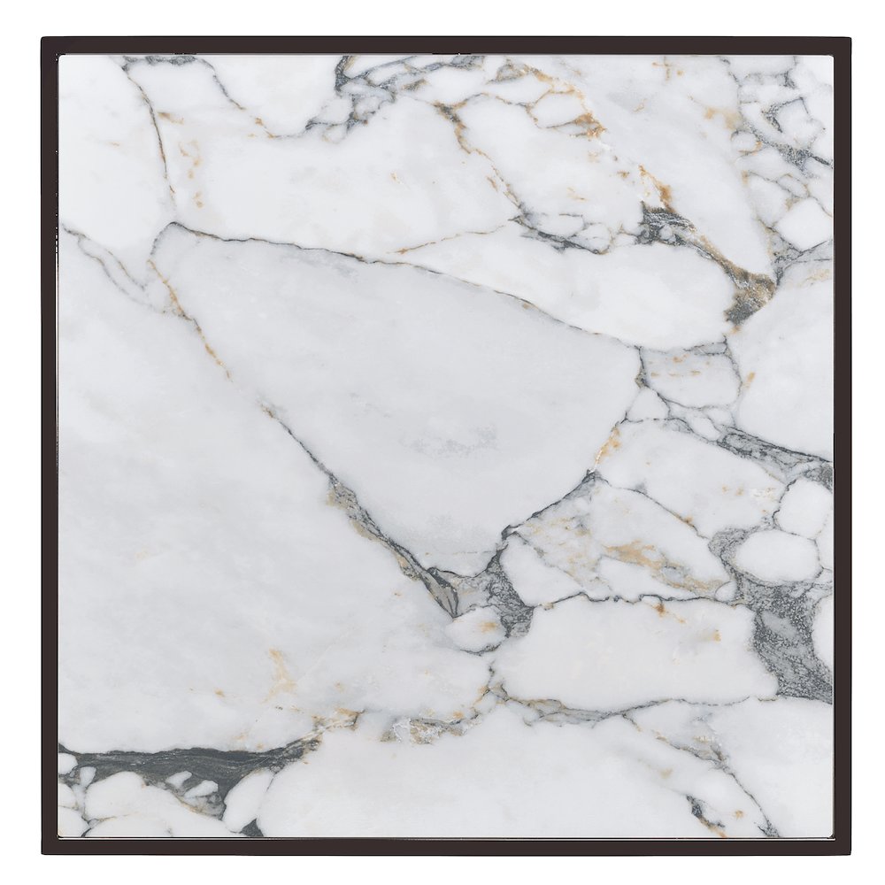Kayley Sintered Stone Square End Table