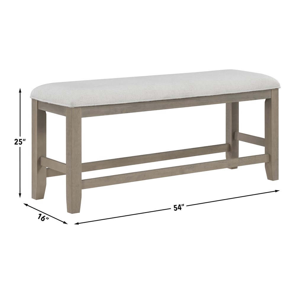 Lily 6-Piece Counter Dining Set