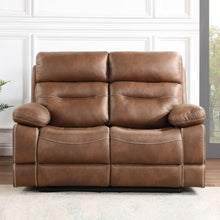 Rudger Manual Motion Loveseat Brown