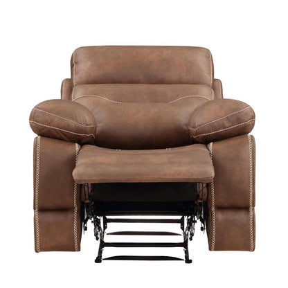 Rudger Manual Recliner Chair Brown