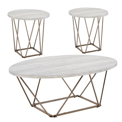 Rowyn Faux Marble Paper Top 3PK