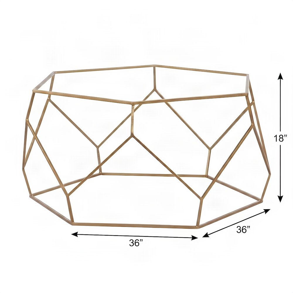Roxy Mid-Century Modern Square Coffee Table Base for Living Room