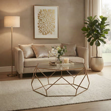 Roxy Mid-Century Modern Square Coffee Table Base for Living Room