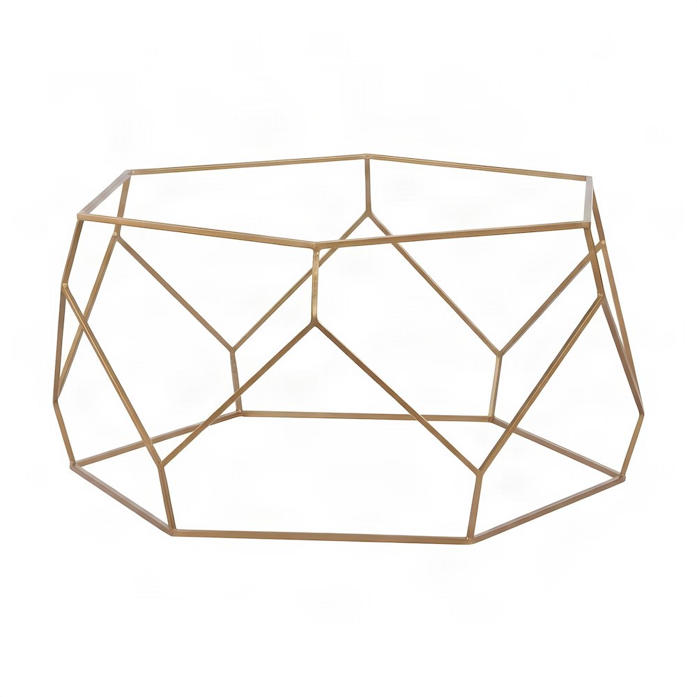 Roxy Mid-Century Modern Square Coffee Table Base for Living Room