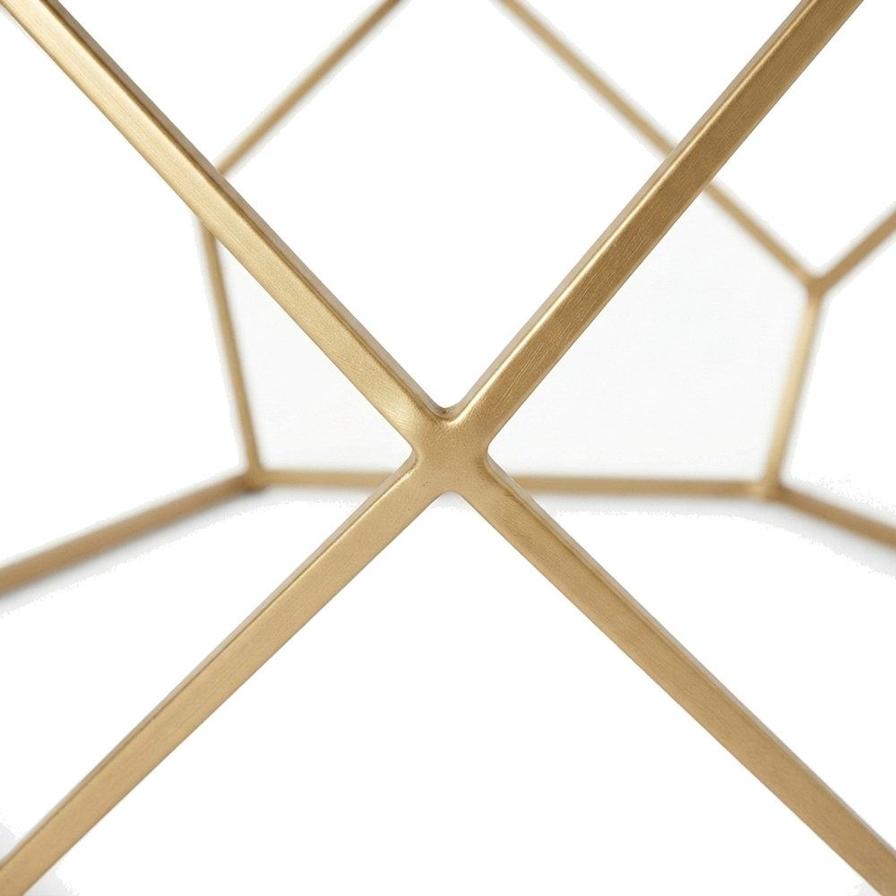 Roxy Mid-Century Modern Square Coffee Table Base for Living Room