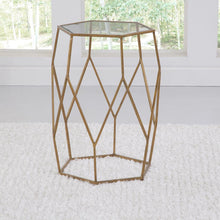 Roxy Chairside Table Glass Top Only