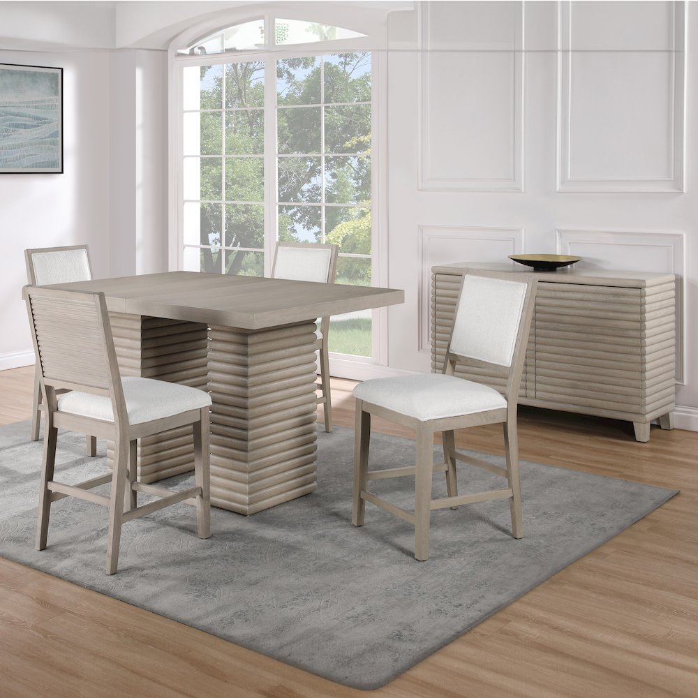 Lily 5-Piece Counter Dining Set