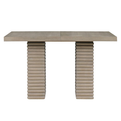 Lily 60-78" Counter Table w/18" Leaf