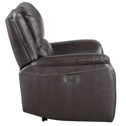 Alexandria PWR Recliner Chocolate